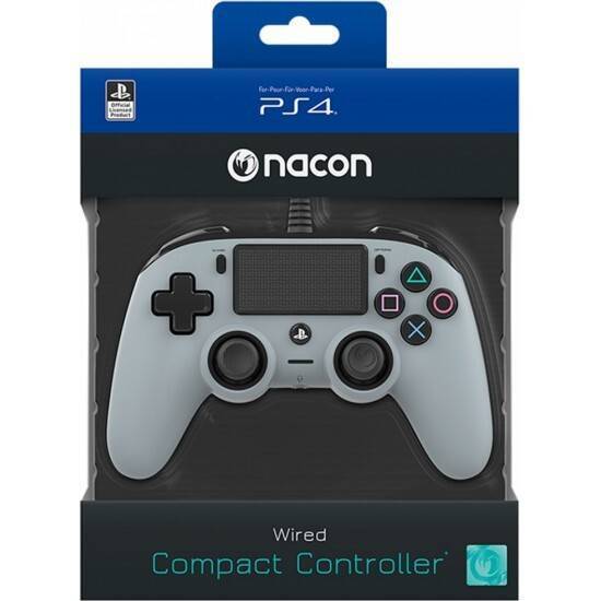 Consumer Electronics Nacon Wired Compact Controller For Ps4 White Aksbha Store