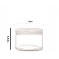 Sahel 8550 PET Jar With Clear PP Lid 150ml / 9 Pieces, image 