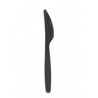 Strong VIP Black Plastic Knife 165 mm / 1000 Pieces, image 
