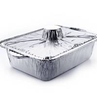 Large aluminum saucepan with lid (12 pieces), image 