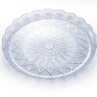 Transparent plastic plate size 18 / 10kg, image 