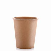 Kraft brown paper cups size 7 Oz / 1000 piece, image 