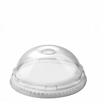 Plastic dome lid for plastic cups 8 Oz / 1000 Pieces, image 