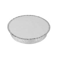 White circle aluminum container lid size 430 / 1000 Pieces, image 