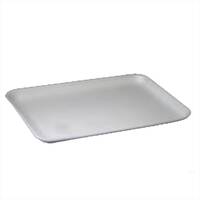 Cork rectangular white trays family size / 100 Pieces, image 