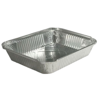 Aluminum rectangular container with lid size 3587 / 100 Pieces, image 
