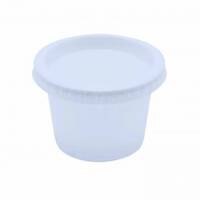 Sauce white plastic containers / 1000 Pieces, image 