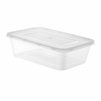 Clear plastic container size 7002 / 160 Pieces, image 