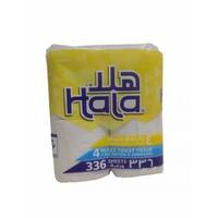 Hala toilet rolls 4 rolls / 12 Bags, image 