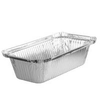 Aluminum rectangular container size 1635/3002 with lid / 800 Pieces, image 