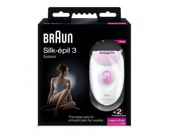 Braun Silk Epil 3 Epilator for Women SE3270, image 