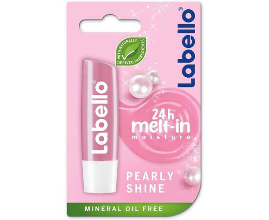 Labello Pearly Shine Lip Care Stick Pearly Shine 4.8g, image 