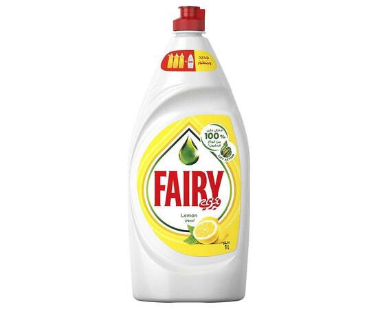 Fairy Dishwashing Liquid Lemon 1 Liter / 12 Pieces, image 