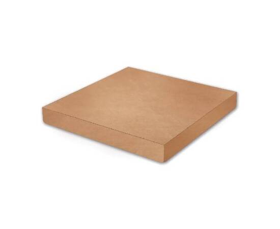 Kraft brown pizza box size 29 x 29 x 4 cm / 50 pieces, image 