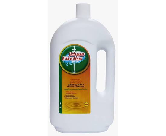 Circles Developed Antiseptic & disinfectant 4 Liter / 4 pieces, image 