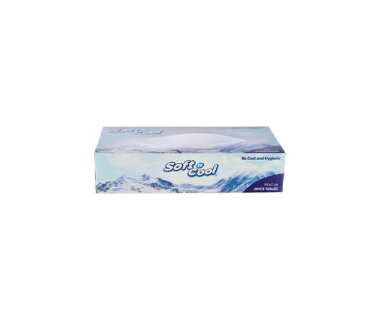 Hotpack Soft n Cool soft facial tissues 100 sheets / 30 Pieces, image 