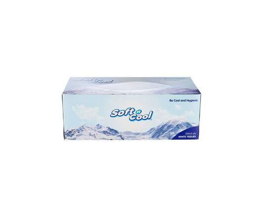 Hotpack Soft n Cool soft facial tissues 200 sheets / 30 Pieces, image 