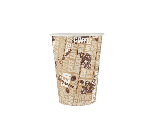 Hotpack Brown paper cups 12 oz (360ml) / 1000 Pieces, image 