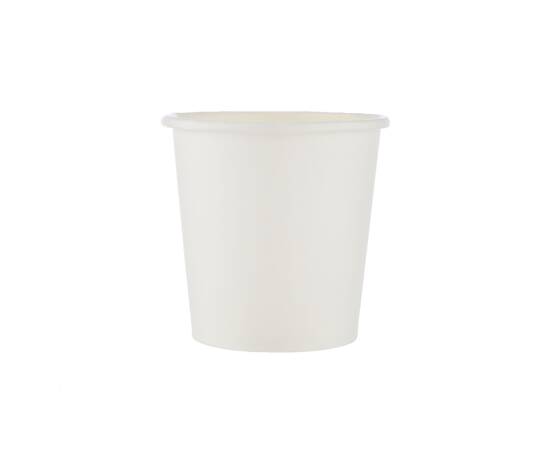 Hotpack White paper cups 4 oz (120ml) / 1000 Pieces, image 