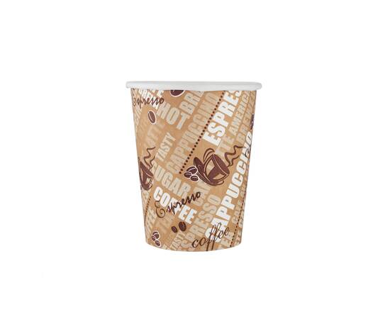 Hotpack Brown paper cups 8 oz (240ml) / 1000 Pieces, image 