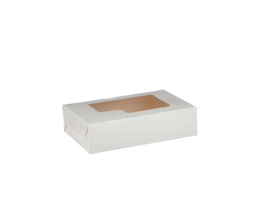 Hotpack White paper sweet boxes 15 x 10 cm size / 250 Pieces, image 