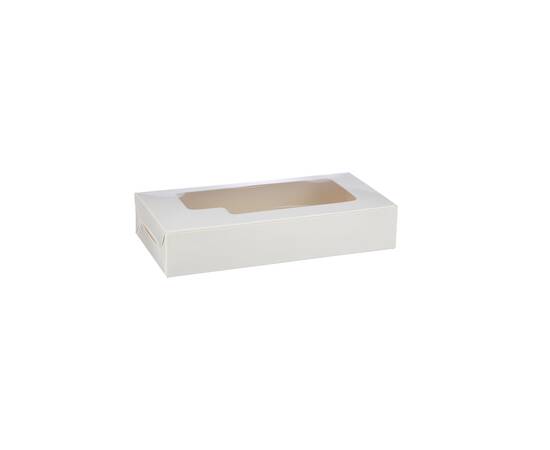 Hotpack White paper sweet boxes 20 x 10 cm size / 250 Pieces, image 