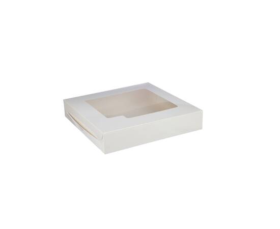 Hotpack White paper sweet boxes 20 x 20 cm size / 250 Pieces, image 