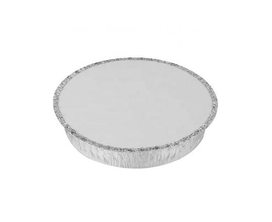 White circle aluminum container lid size 430 / 1000 Pieces, image 