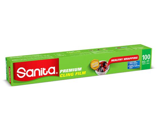 Sanita premium cling film size 30cm * 30m / 12 Pieces, image 