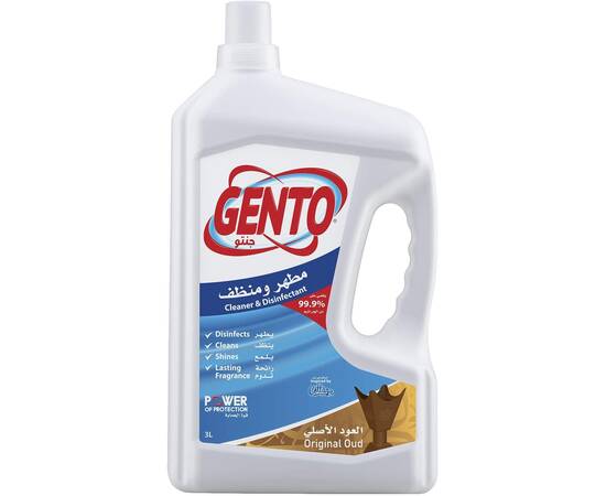 Gento original oud cleaner & disinfectant 3L / 6 Pieces, image 