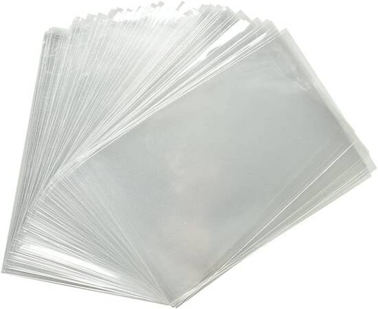 Nylon clear packaging bags size 4 / 7 Kg, image 