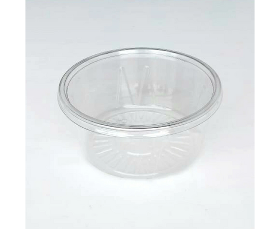 Circle plastic containers with lid size 24 / 240 Pieces, image 