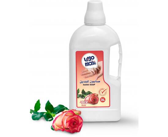 Mobi rose hand soap 3L / 4 Pieces, image 