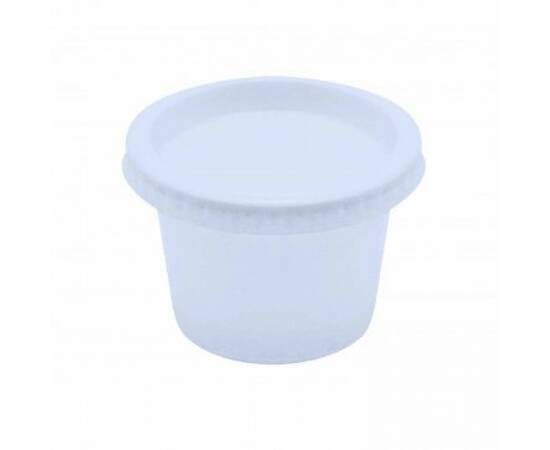 Sauce white plastic containers / 1000 Pieces, image 