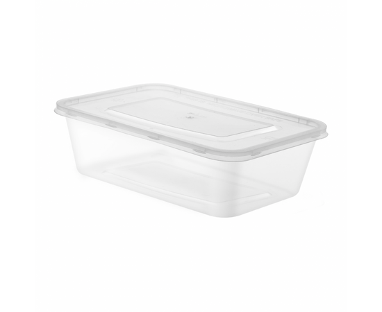 Clear plastic container size 7001 / 160 Pieces, image 