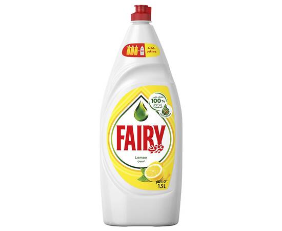 Fairy Dishwashing Liquid Lemon 1.5 Liter / 9 Pieces, image 