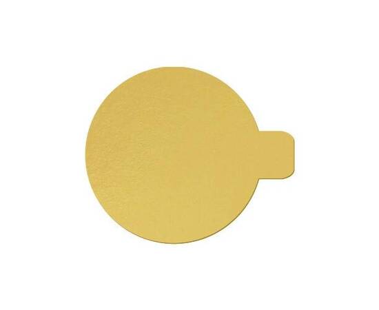 Round gold base with a handle 6 cm / 10 Kg, image 