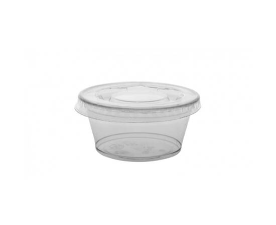Plastic sauces clear container 50g / 2000 Pieces, image 