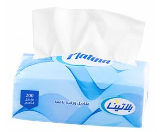 Platina Soft tissues 200 Pieces / 50 Bags, image 