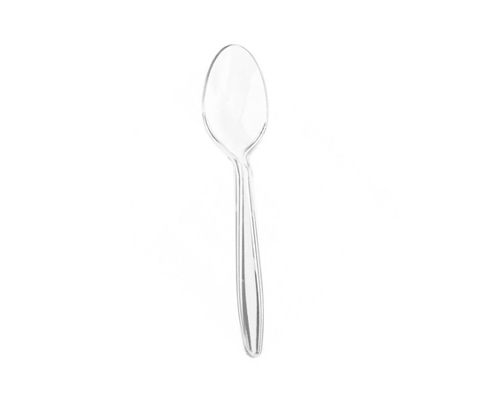 Plastic clear small spoon / 1000 Pieces, image 