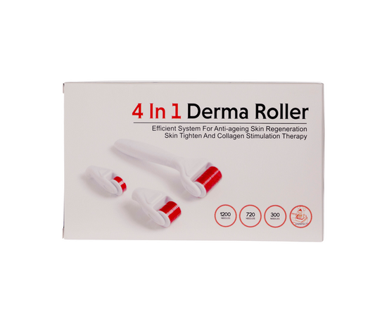 Derma Roller 4 in 1 Skin Care Set, image 