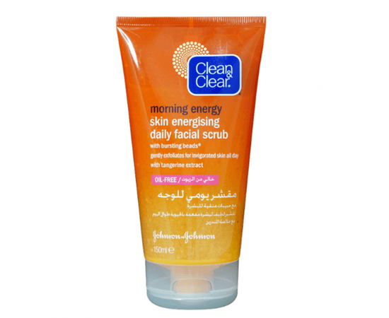 CLEAN & CLEAR Daily Facial Scrub with Vitamin C and Ginseng 150 ml, image 